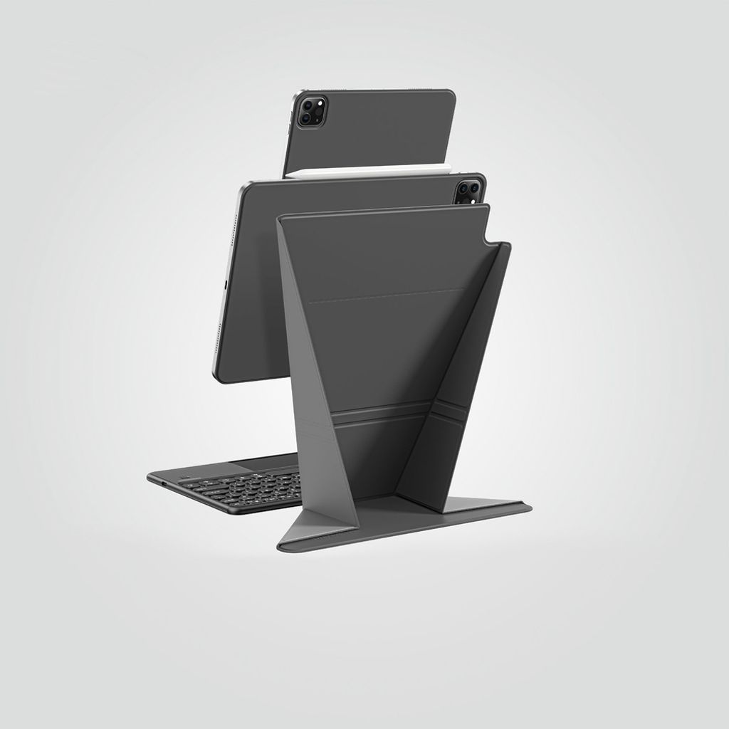AmazingThing Matte Pro Mag Folio Flip Cover till iPad Air 11" 2025/2026 - Sort