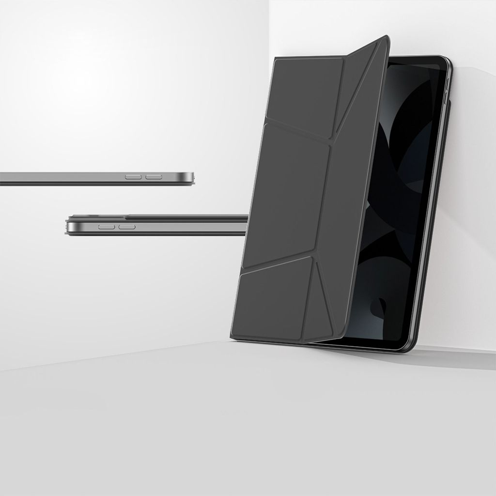 AmazingThing Matte Pro Mag Folio Flip Cover till iPad Air 11" 2025/2026 - Sort