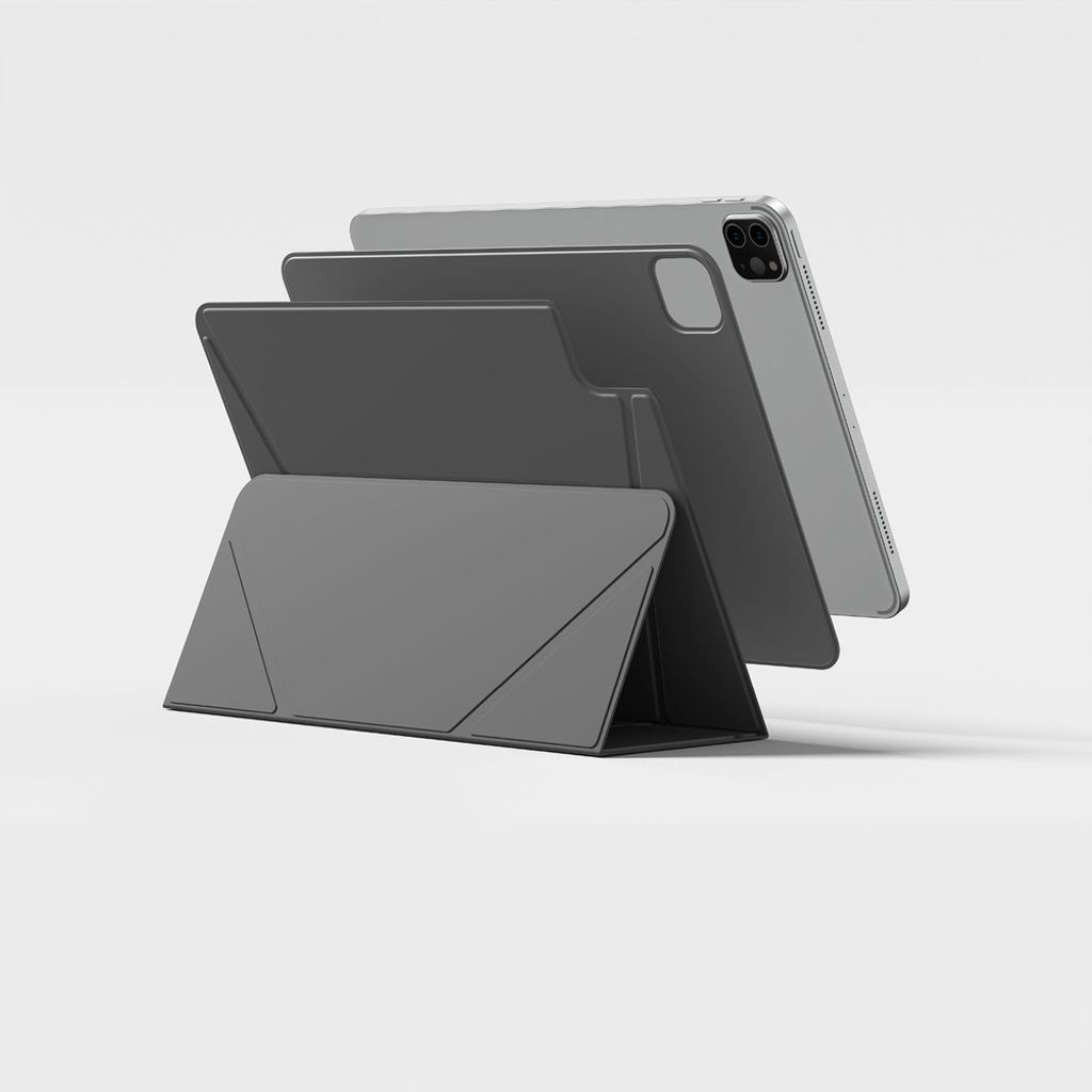 AmazingThing Matte Pro Mag Folio Flip Cover till iPad Air 11" 2025/2026 - Sort
