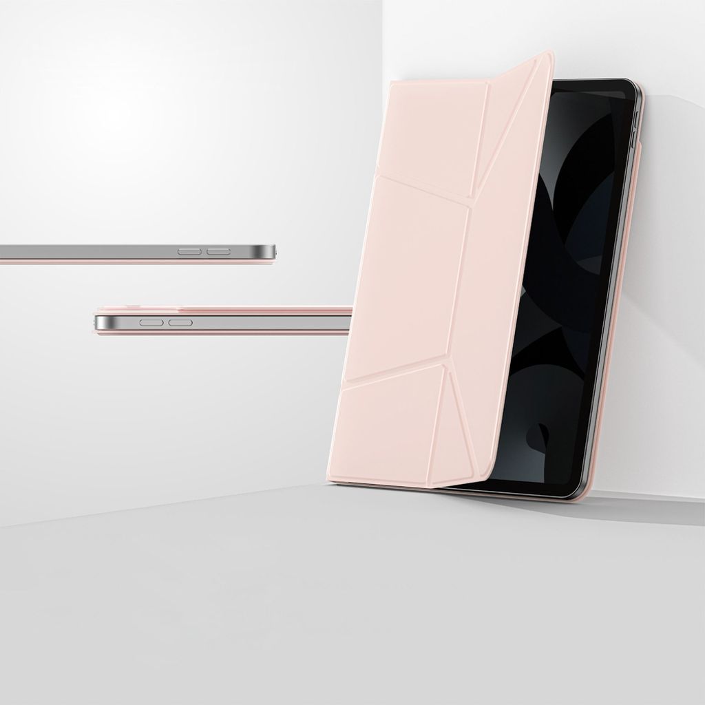 AmazingThing Matte Pro Mag Folio -kotelo till iPad Air 11" 2025/2026 - Vaaleanpunainen