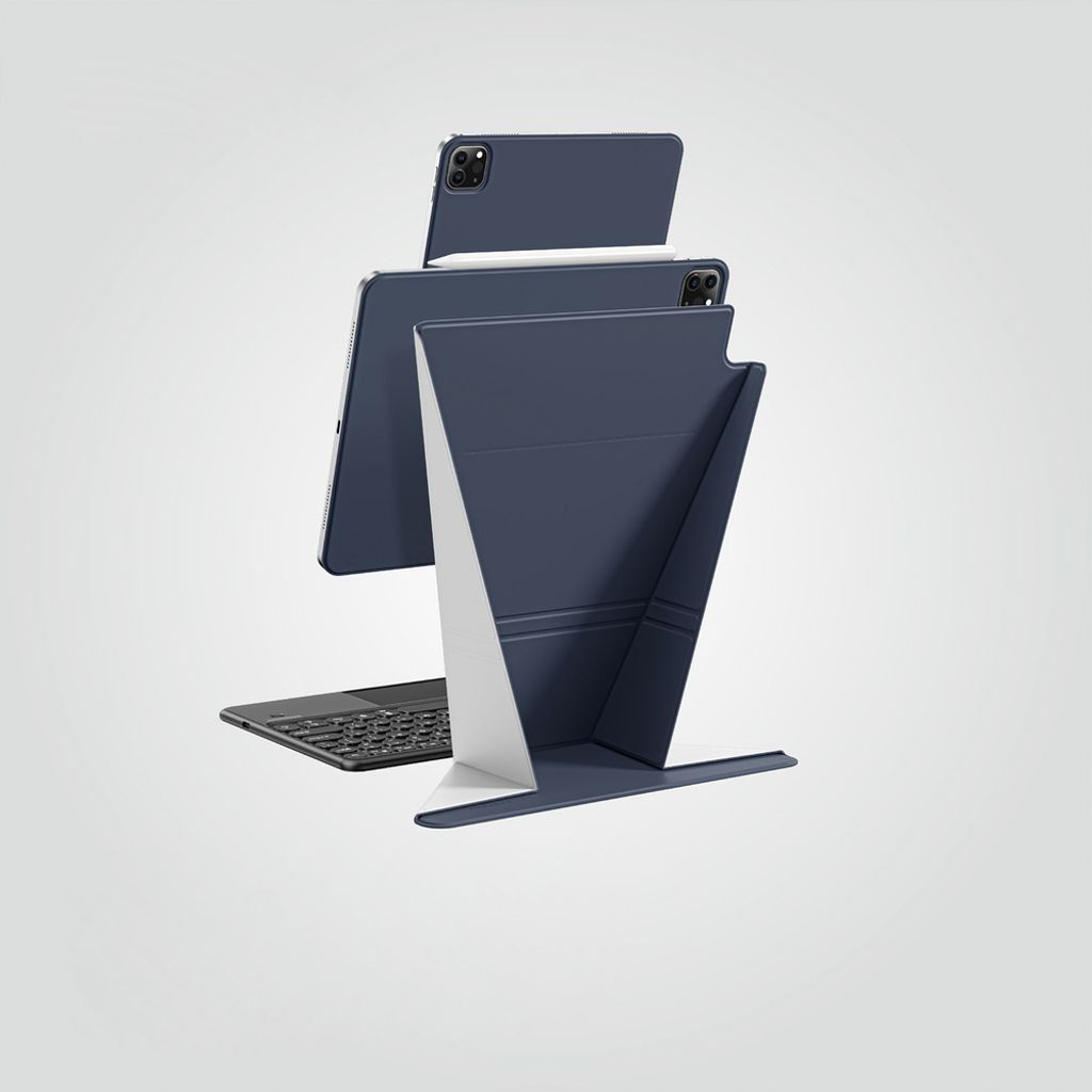 AmazingThing Matte Pro Mag Folio -kotelo till iPad Air 13" 2026/2025 - Sininen