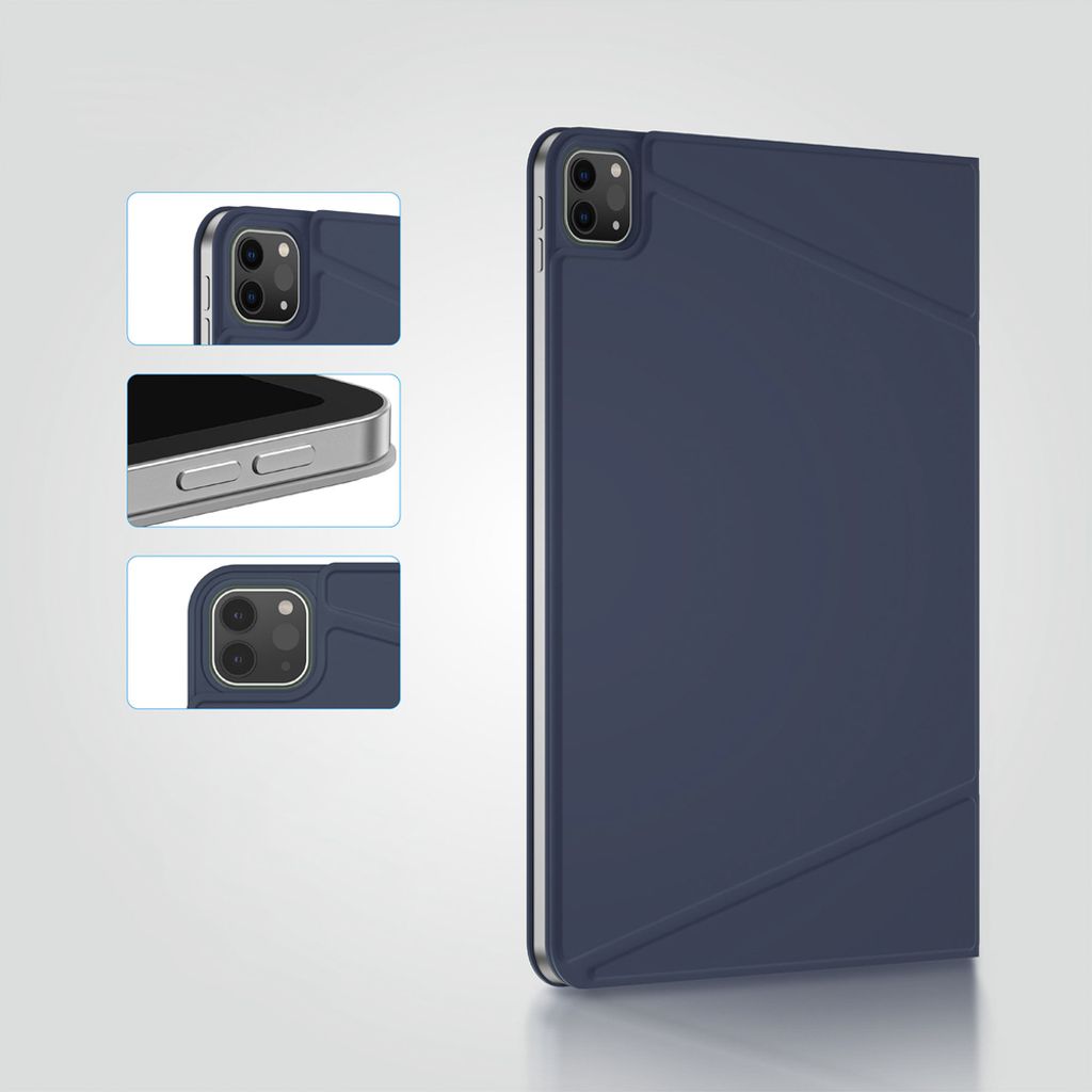 AmazingThing Matte Pro Mag Folio -kotelo till iPad Air 13" 2026/2025 - Sininen