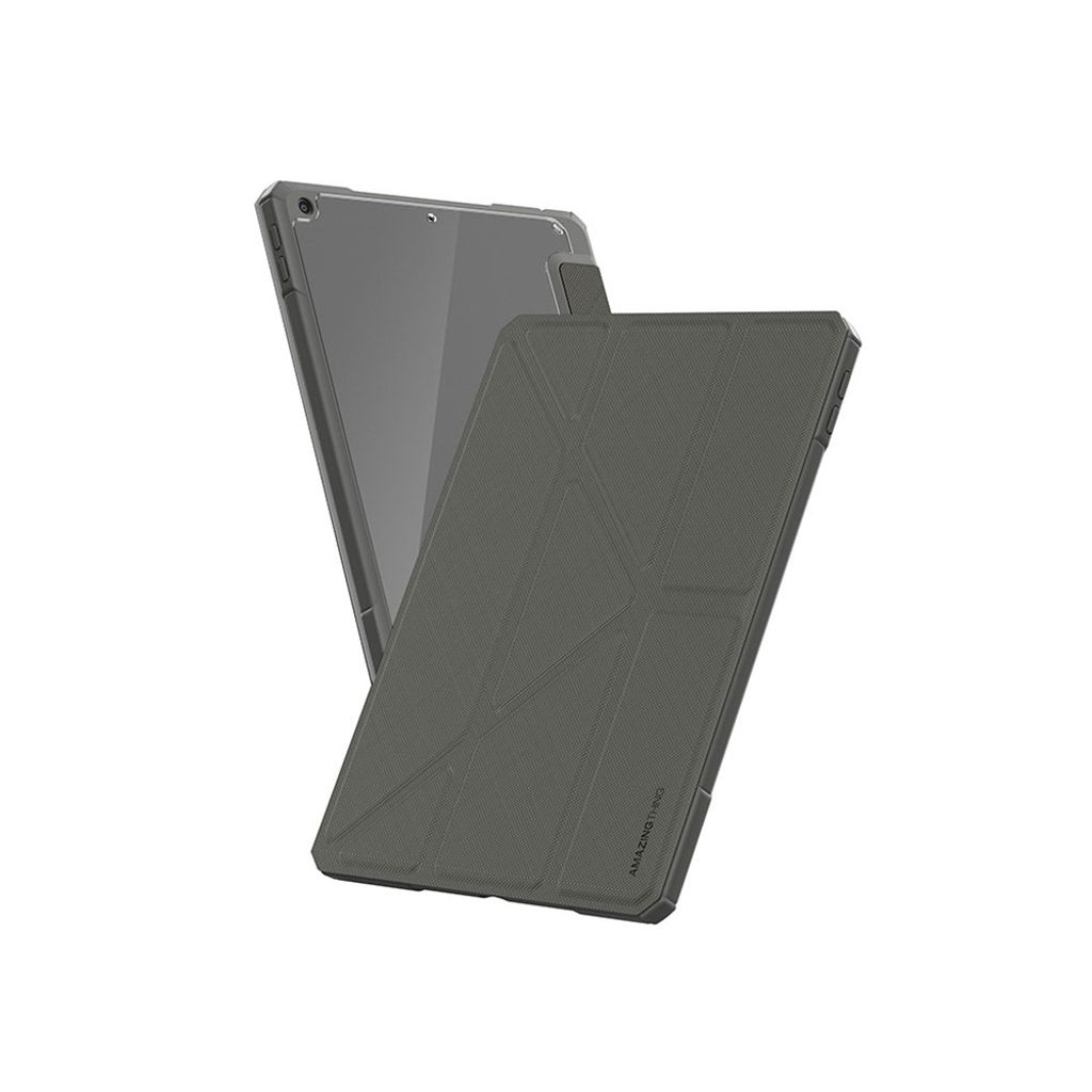 AmazingThing Titan Pro Folio Fodral till iPad Air 11" 2025/2026 - Grå