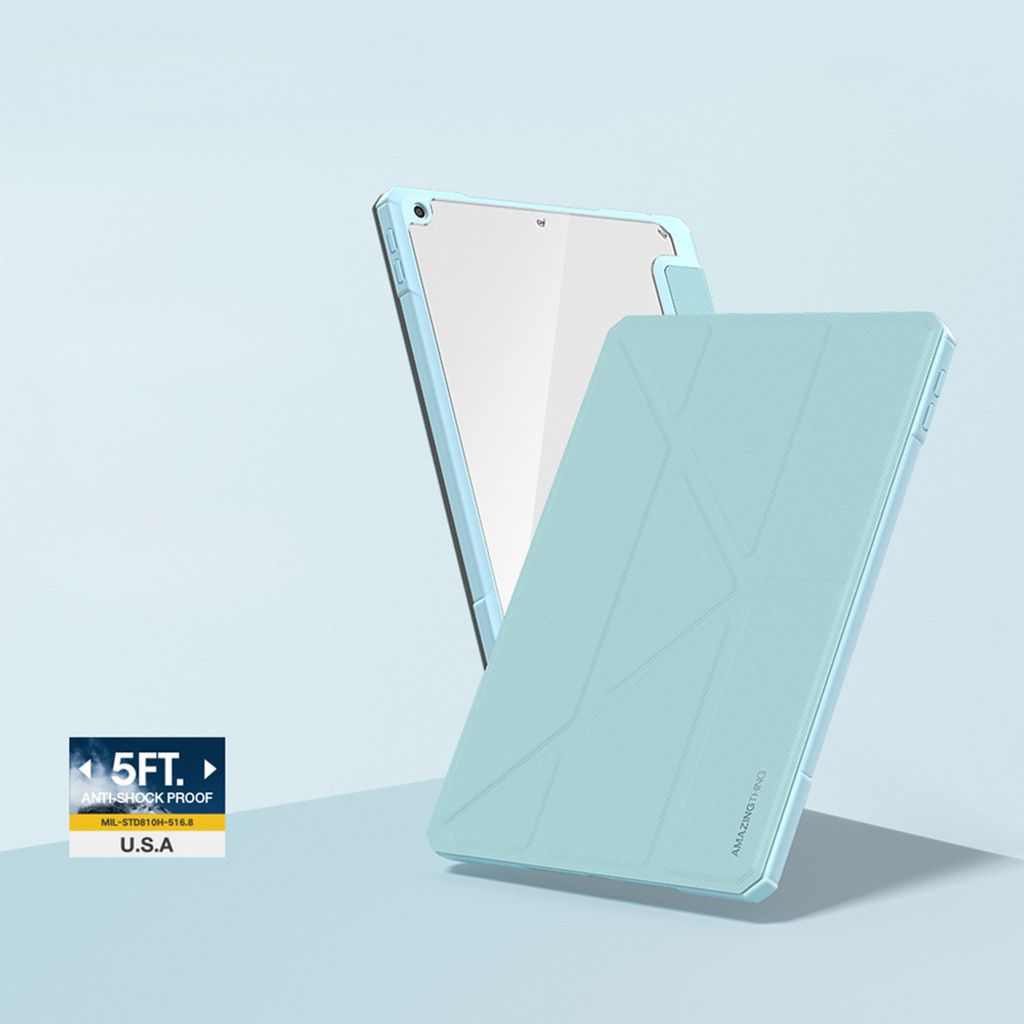 AmazingThing Titan Pro Folio Fodral till iPad Air 11" 2025/2026 - Blå
