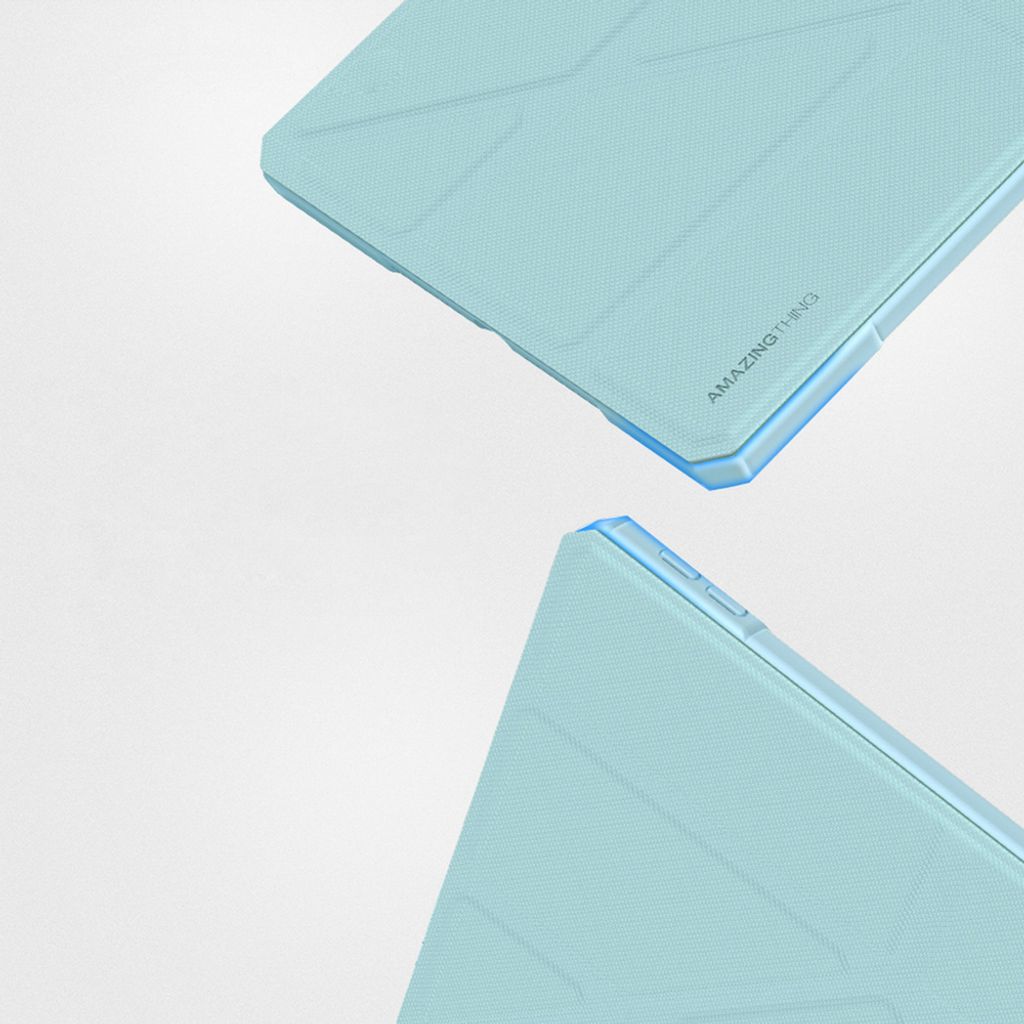 AmazingThing Titan Pro Folio Fodral till iPad Air 11" 2025/2026 - Blå