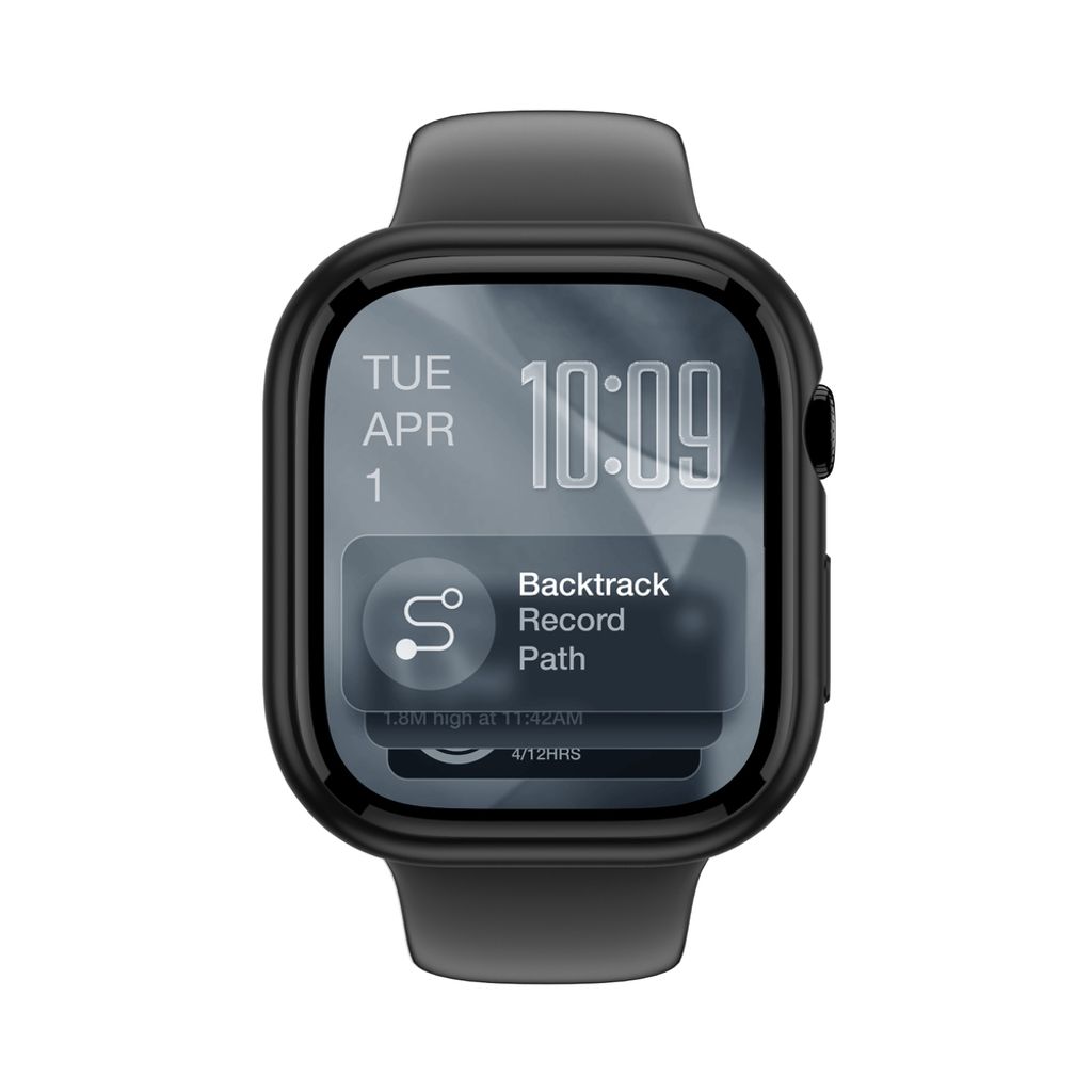 AmazingThing Minimal kuori Apple Watch 11 46mm - Musta