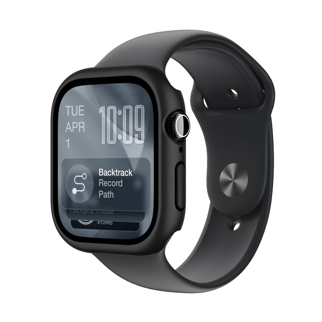 AmazingThing Minimal kuori Apple Watch 11 46mm - Musta