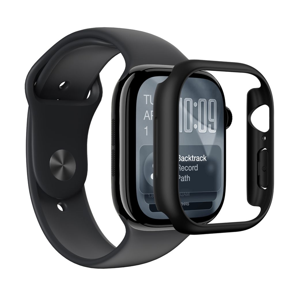 AmazingThing Minimal kuori Apple Watch 11 46mm - Musta