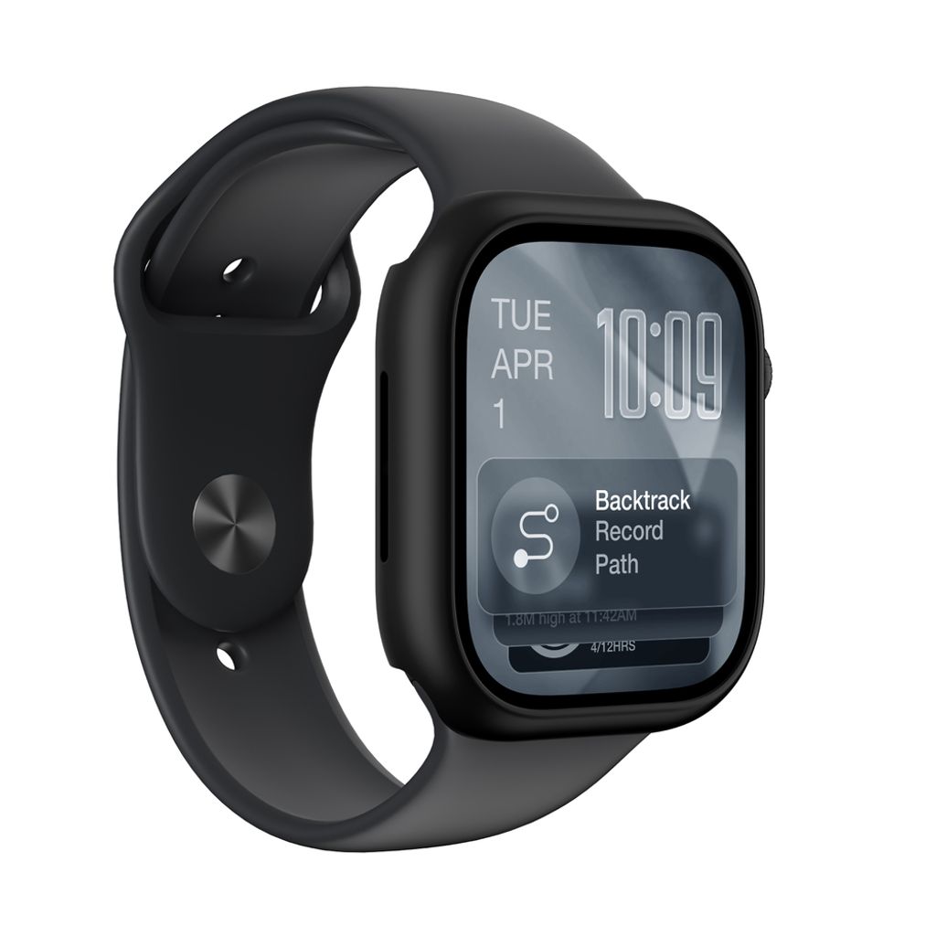 AmazingThing Minimal kuori Apple Watch 11 46mm - Musta