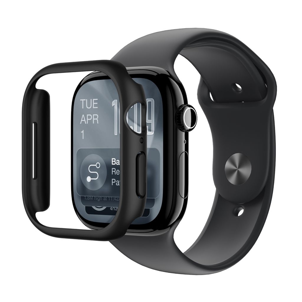 AmazingThing Minimal kuori Apple Watch 11 46mm - Musta