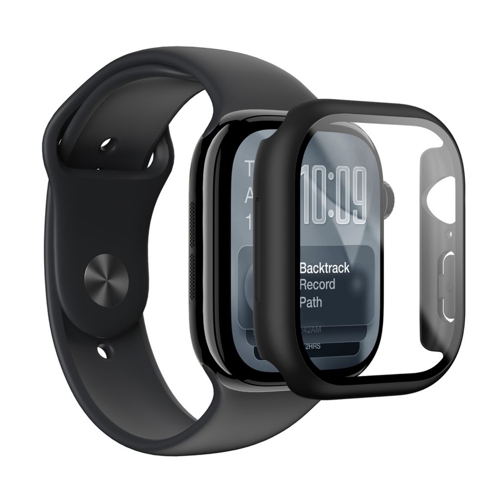 AmazingThing Radix kuori Apple Watch 46mm - Musta