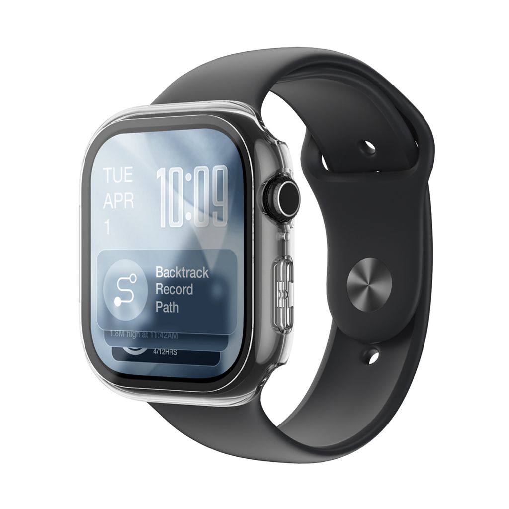 AmazingThing Radix kuori Apple Watch 42mm - Läpinäkyvä