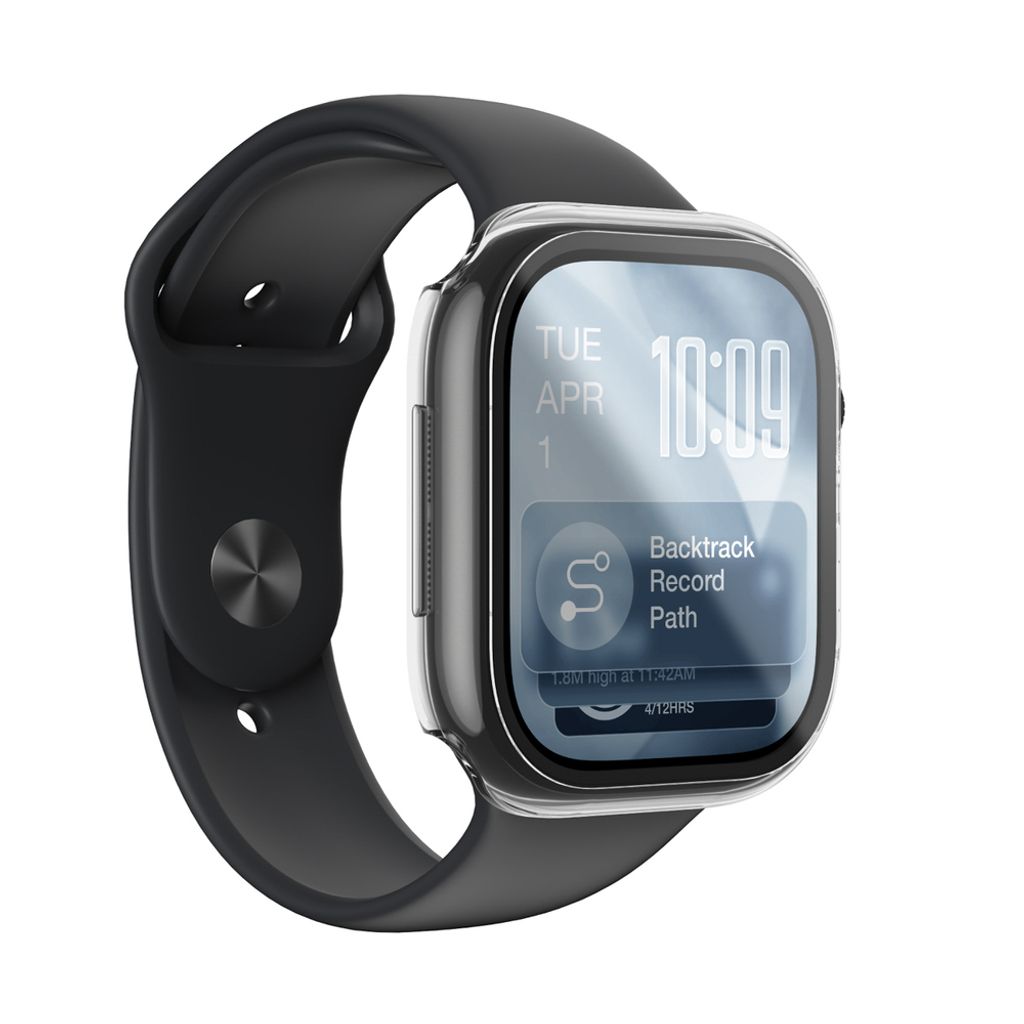 AmazingThing Radix kuori Apple Watch 42mm - Läpinäkyvä