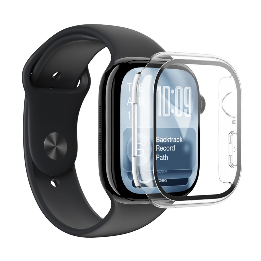 AmazingThing Radix kuori Apple Watch 42mm - Läpinäkyvä