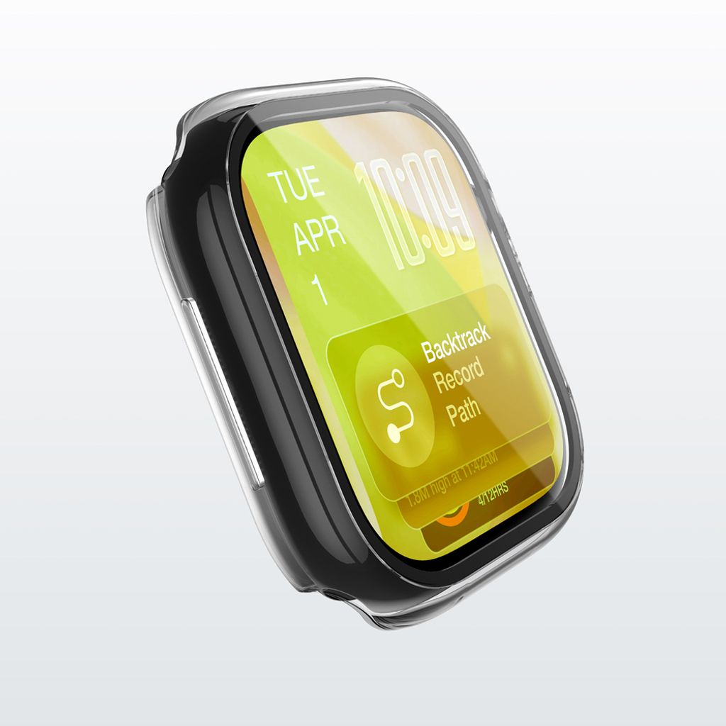 AmazingThing Radix kuori Apple Watch 42mm - Läpinäkyvä