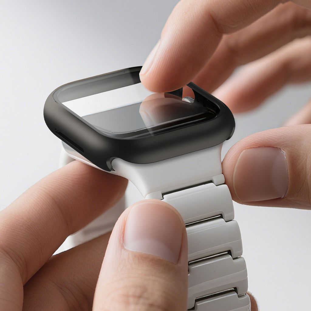 AmazingThing Radix kuori Apple Watch 11 42mm - Musta