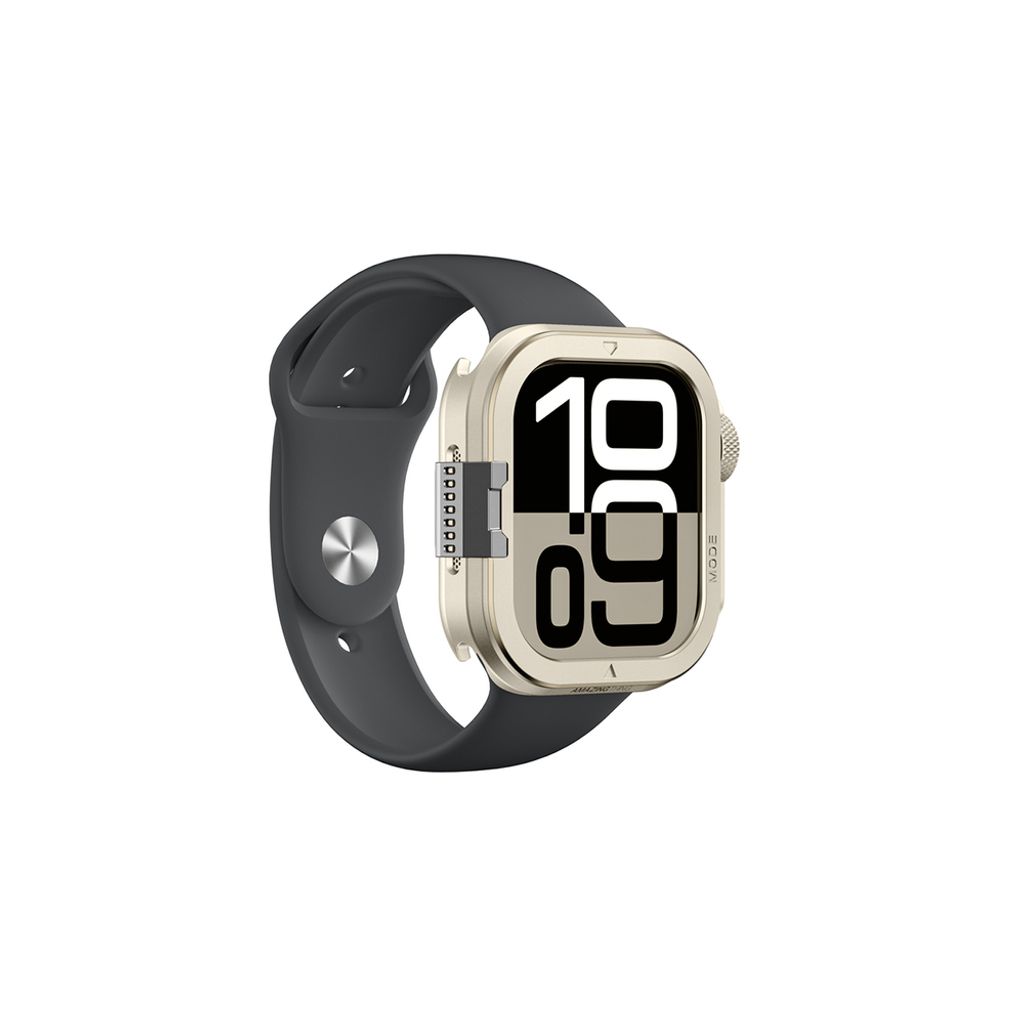 AmazingThing Titan Pro kuori Apple Watch 11 46mm - Titanium
