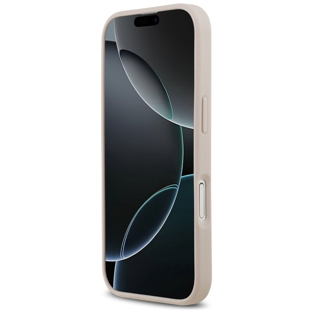 Guess 4G Circle Classic Logo MagSafe -kuori till iPhone 17 - Vaaleanpunainen