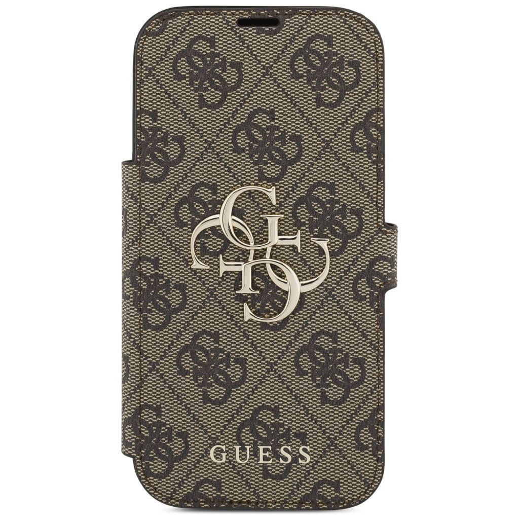 Guess 4G Metal Logo -kotelo till iPhone 17 Pro - Ruskea