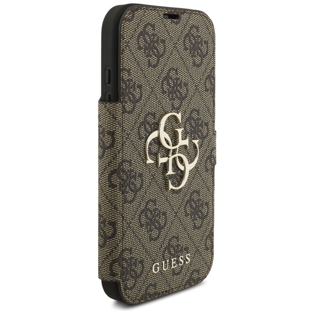 Guess 4G Metal Logo -kotelo till iPhone 17 Pro - Ruskea