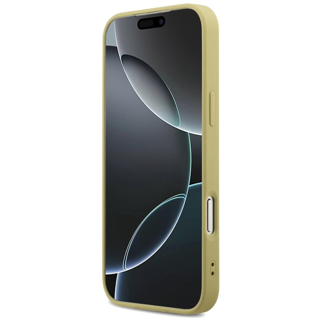 Guess Fixed Glitter Big 4G -kuori till iPhone 17 Pro Max - Kulta