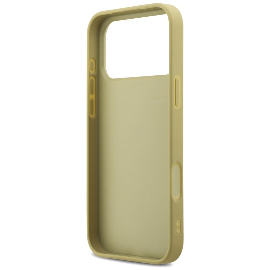 Guess Fixed Glitter Big 4G -kuori till iPhone 17 Pro Max - Kulta