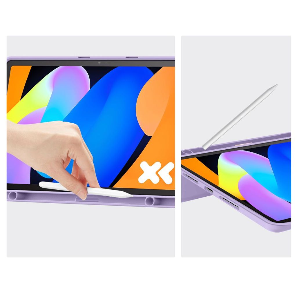 Tech-Protect SmartCase Pen Fodral till Lenovo Idea Tab 11" - Lila