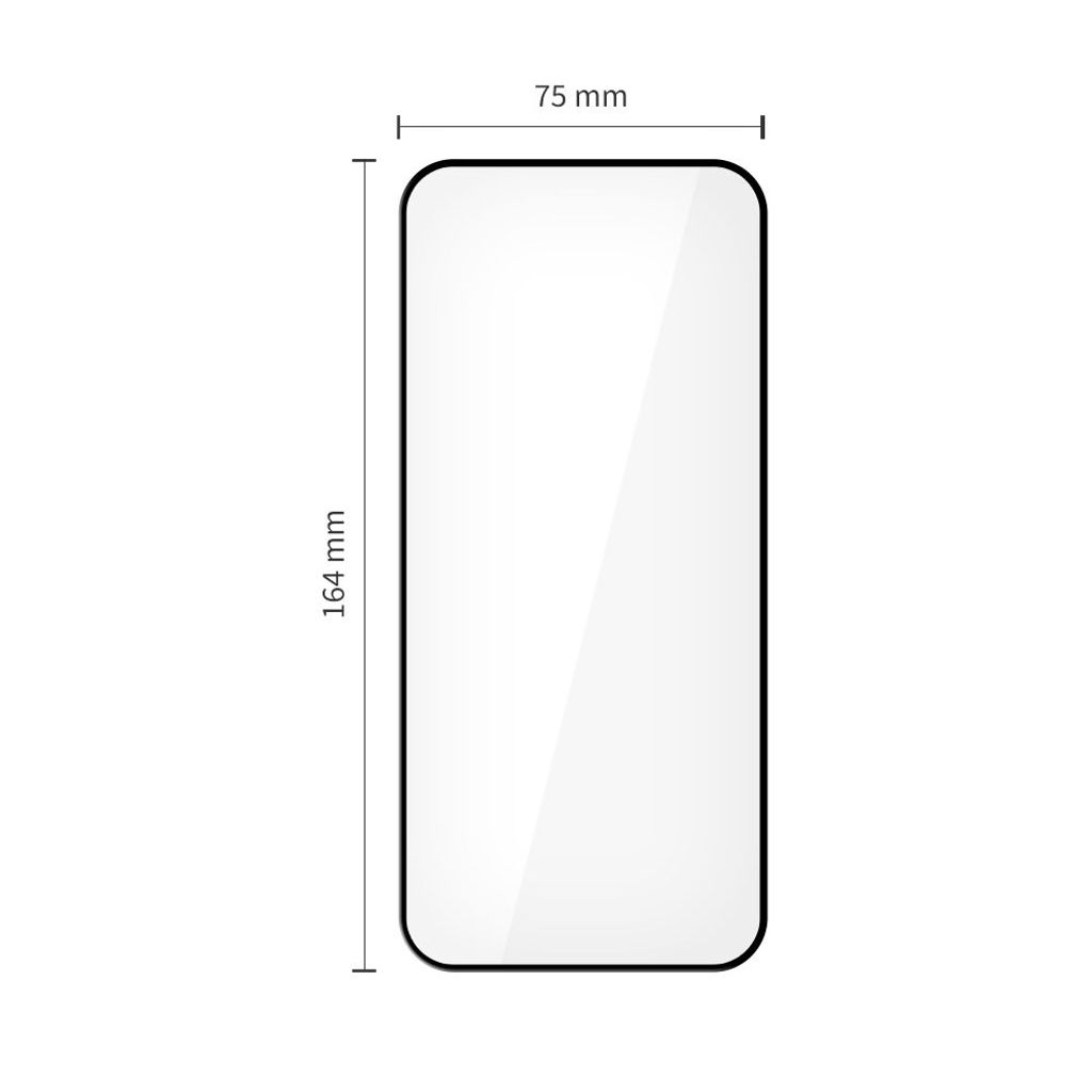 Tech-Protect Glass Fit+ Näytönsuoja 2-pakkaus till Xiaomi Redmi 15