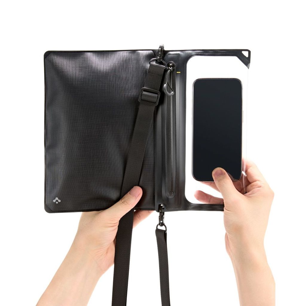 Spigen A640 Vattentät Väska för Smartphone & Accessoarer – Svart