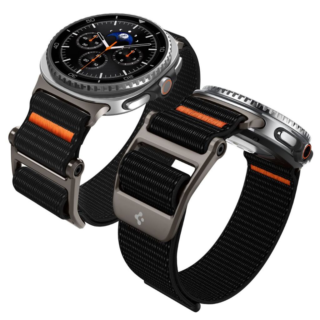 Spigen DuraPro Flex Kellonranneke Samsung Galaxy Watch 40/44/46mm - Musta