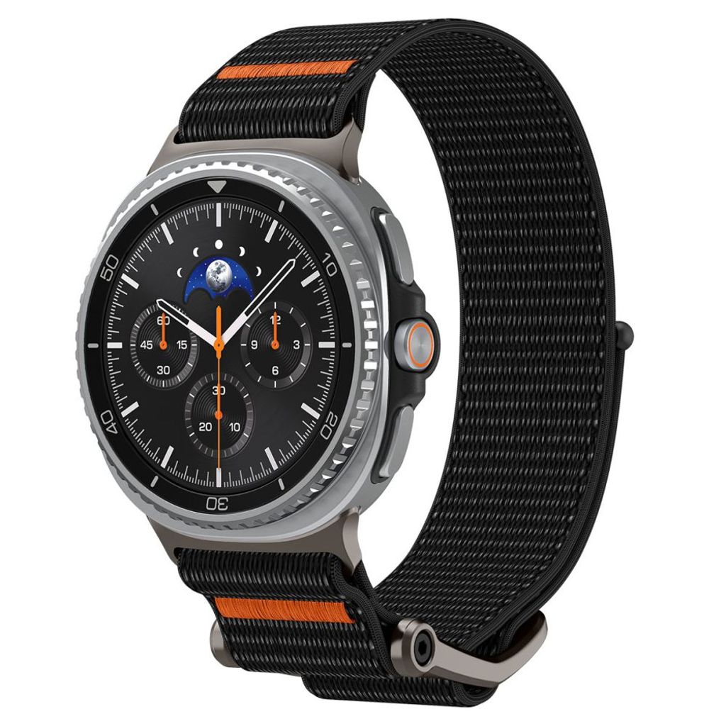 Spigen DuraPro Flex Kellonranneke Samsung Galaxy Watch 40/44/46mm - Musta