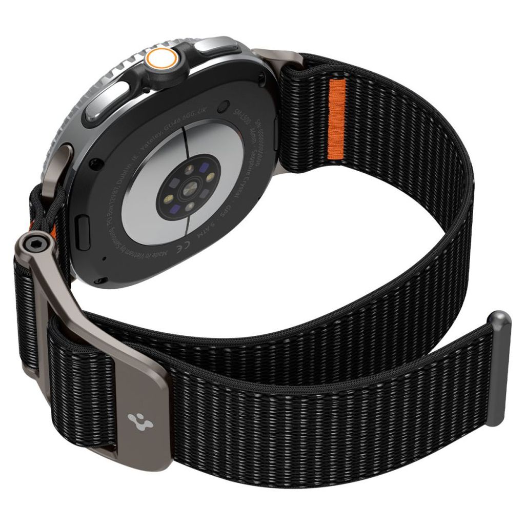Spigen DuraPro Flex Kellonranneke Samsung Galaxy Watch 40/44/46mm - Musta