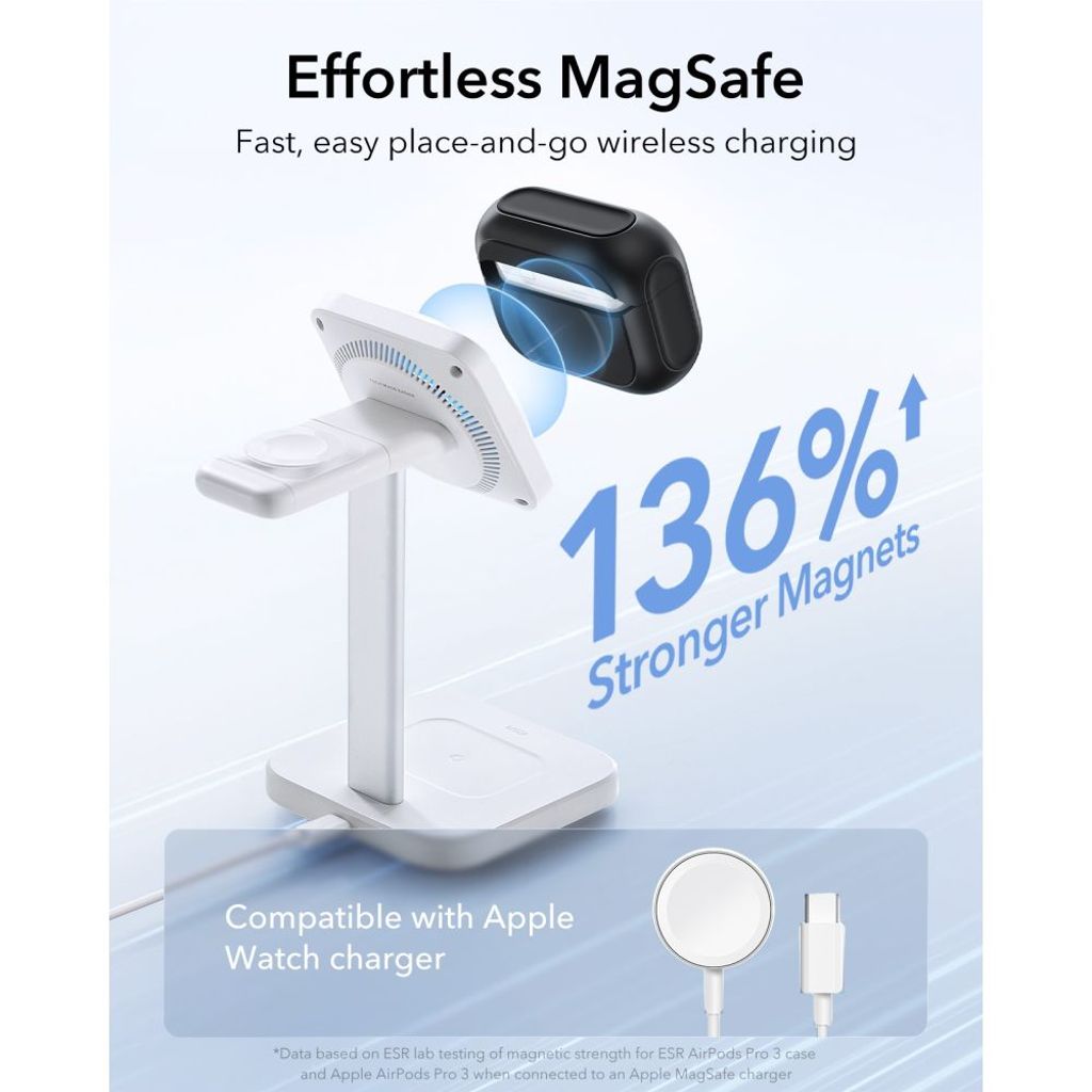 ESR Orbit HaloLock MagSafe Skal till AirPods Pro 3 - Svart