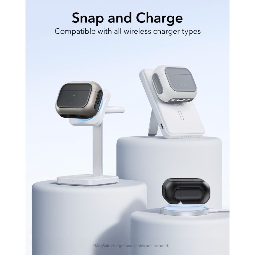 ESR Orbit HaloLock MagSafe Skal till AirPods Pro 3 - Vit