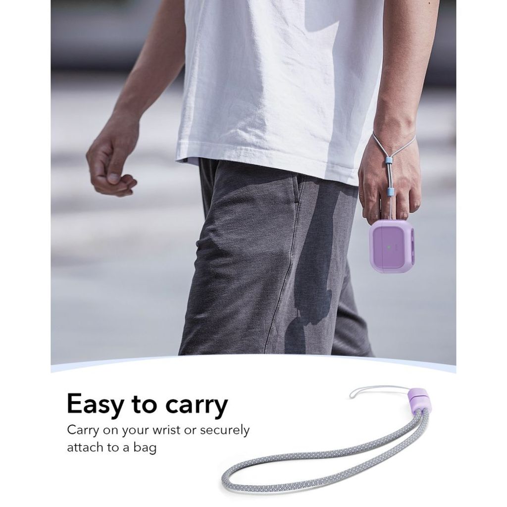 ESR Orbit Halolock MagSafe Kuori AirPods Pro - Violetti