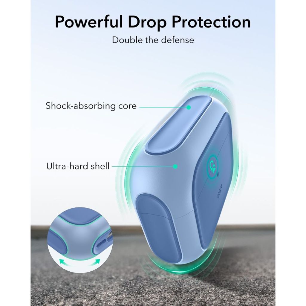 ESR Orbit Halolock MagSafe Kuori AirPods Pro - Sininen