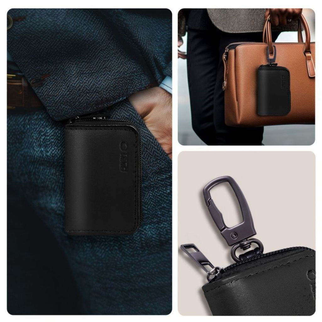 Tech-Protect KLR300 RFID-blockerande bilnyckelfodral – Svart