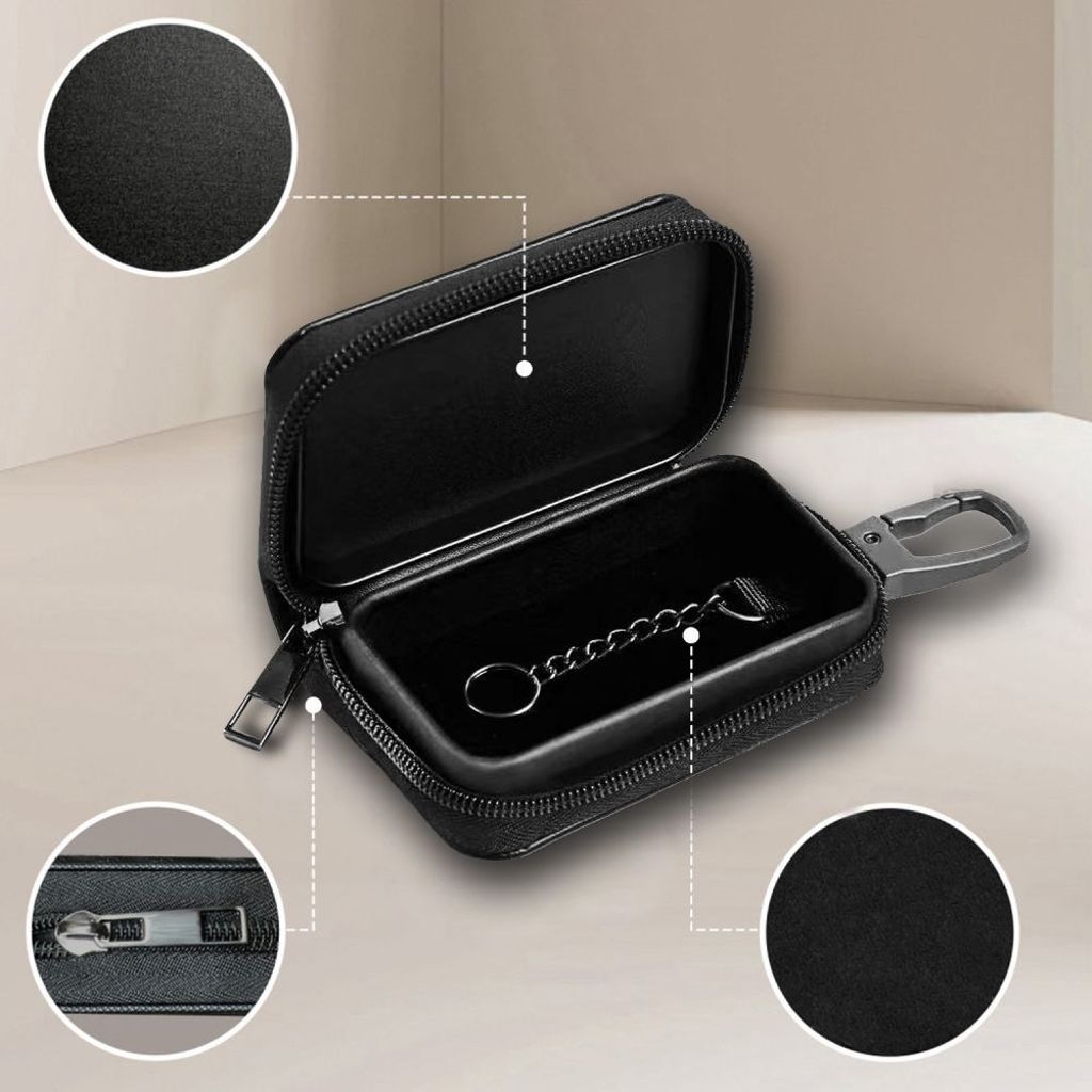 Tech-Protect KLR300 RFID-blockerande bilnyckelfodral – Svart