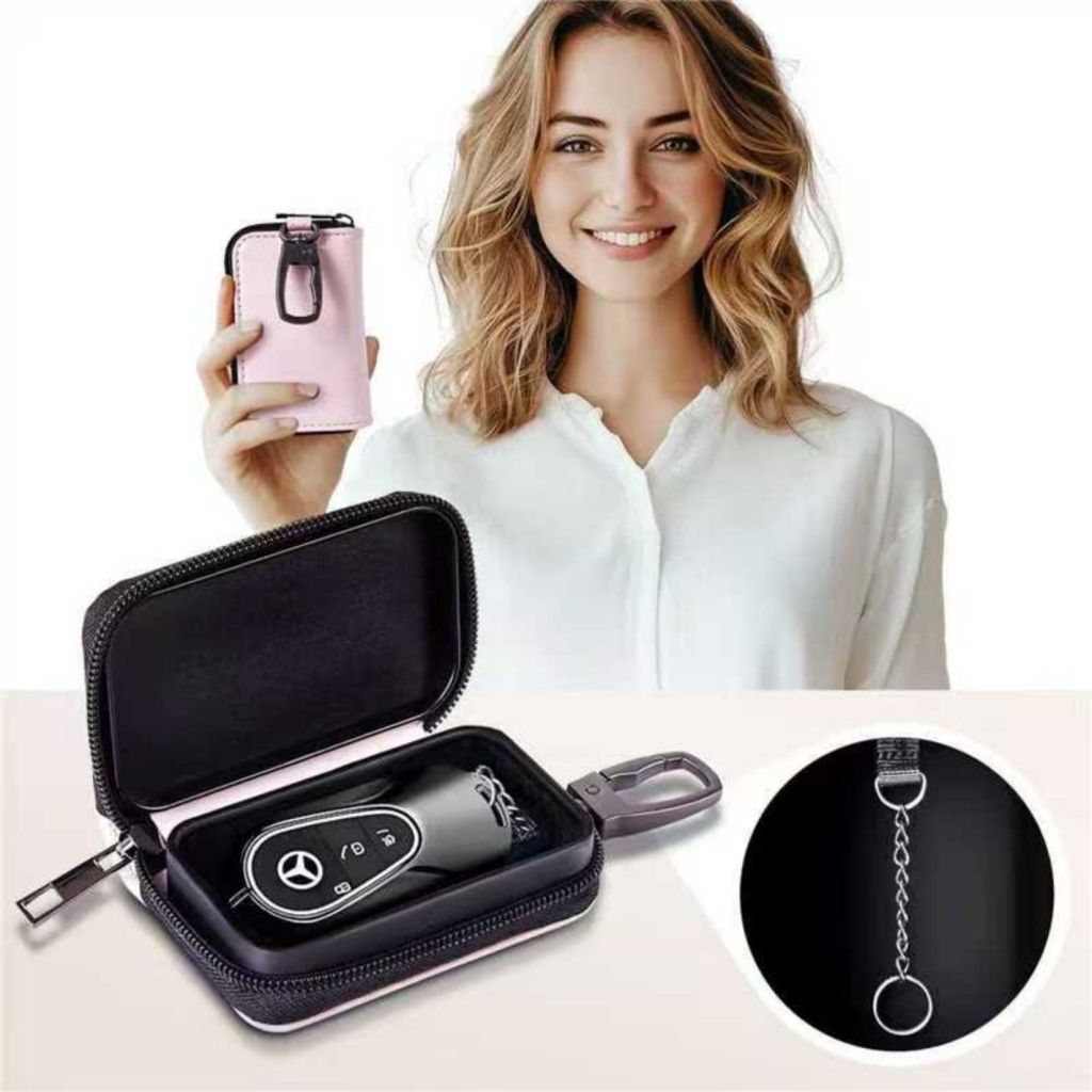 Tech-Protect KLR300 RFID-blockerande nyckelfodral – rosa