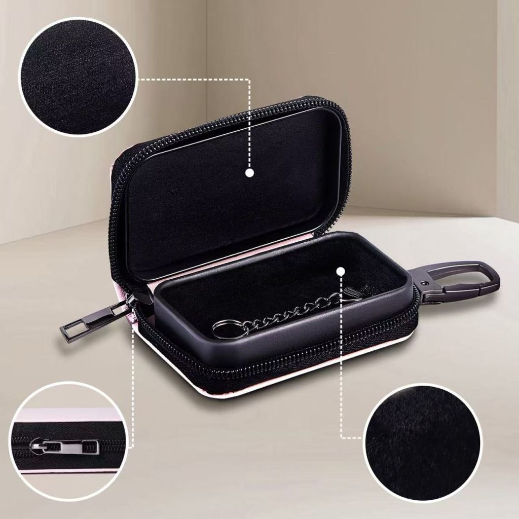 Tech-Protect KLR300 RFID-blockerande nyckelfodral – rosa