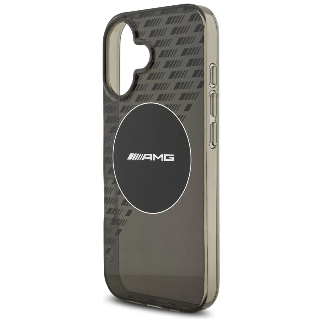 Mercedes AMG Double Layer Smocked MagSafe -kuori till iPhone 17 - Musta