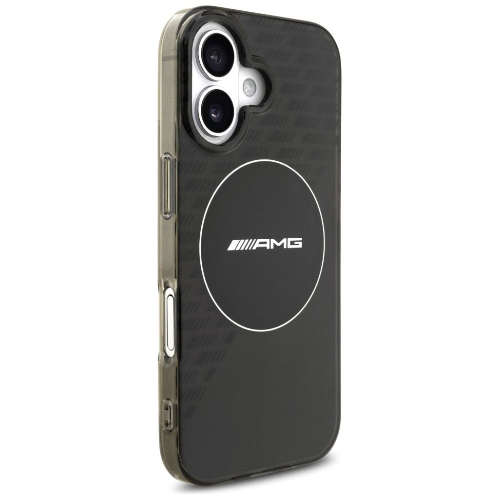 Mercedes AMG Double Layer Smocked MagSafe -kuori till iPhone 17 - Musta
