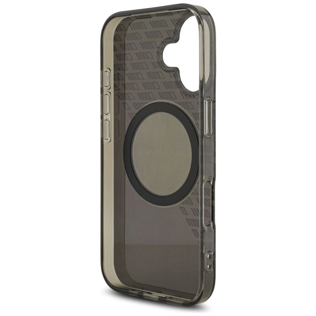 Mercedes AMG Double Layer Smocked MagSafe -kuori till iPhone 17 - Musta