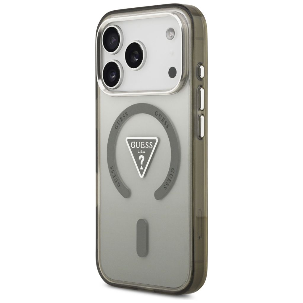 Guess IML Gradient Triangle Logo MagSafe -kuori till iPhone 17 Pro - Vihreä