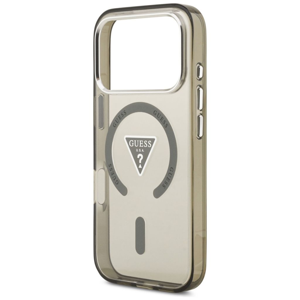 Guess IML Gradient Triangle Logo MagSafe -kuori till iPhone 17 Pro - Vihreä