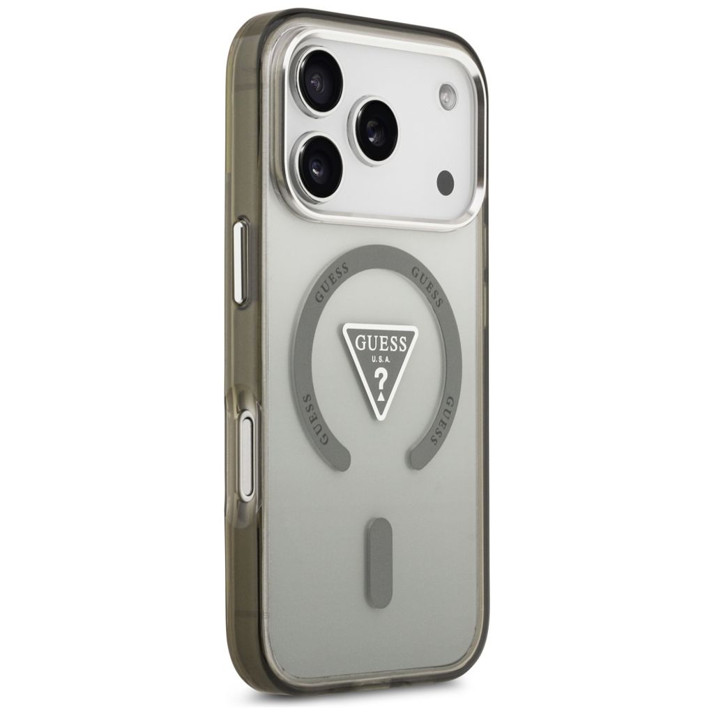 Guess IML Gradient Triangle Logo MagSafe -kuori till iPhone 17 Pro - Vihreä