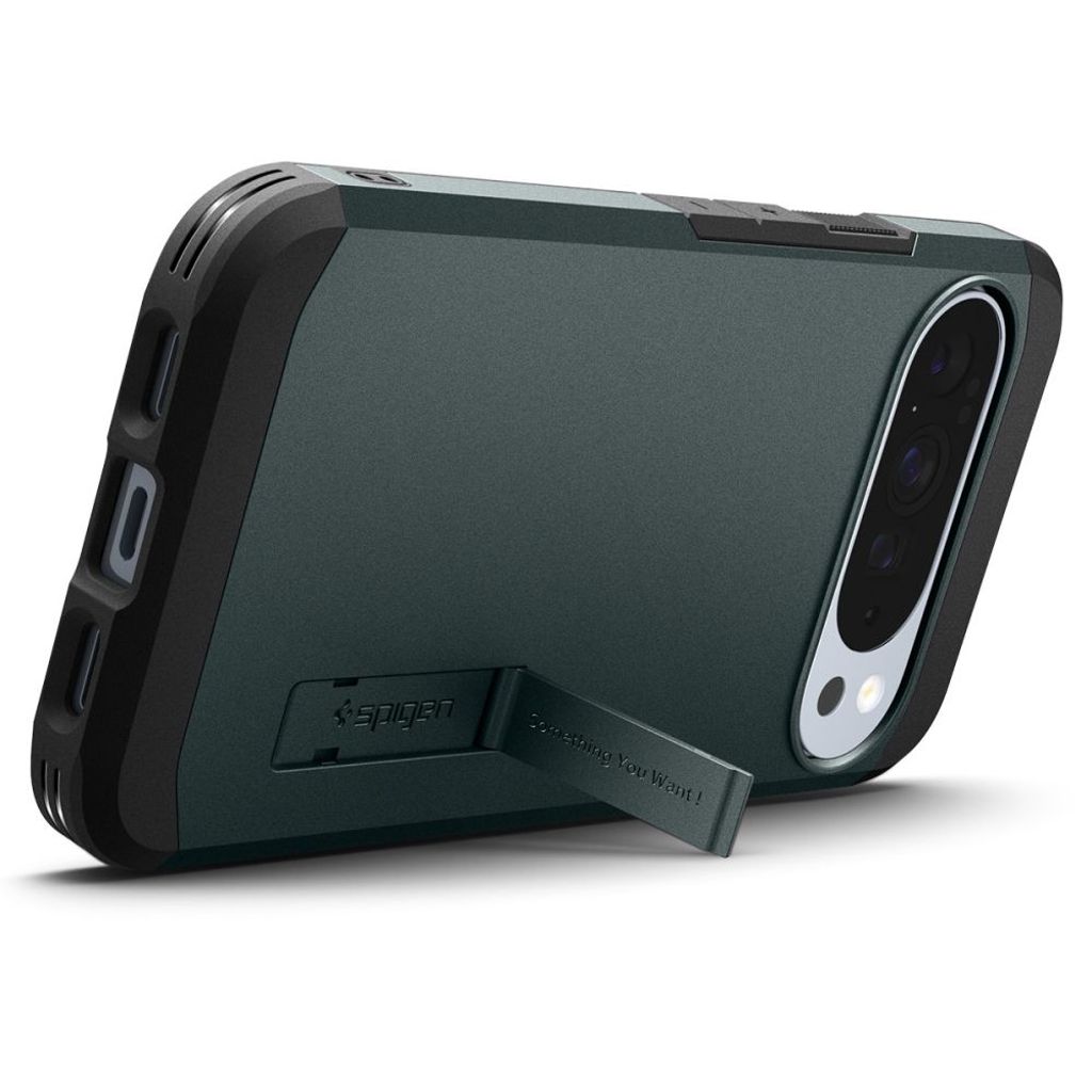 Spigen Tough Armor MagSafe Skal till Google Pixel 10 Pro XL - Grön