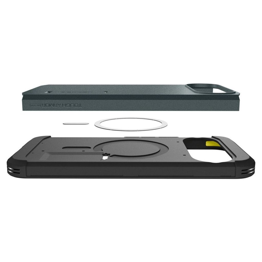 Spigen Tough Armor MagSafe Skal till Google Pixel 10 Pro XL - Grön