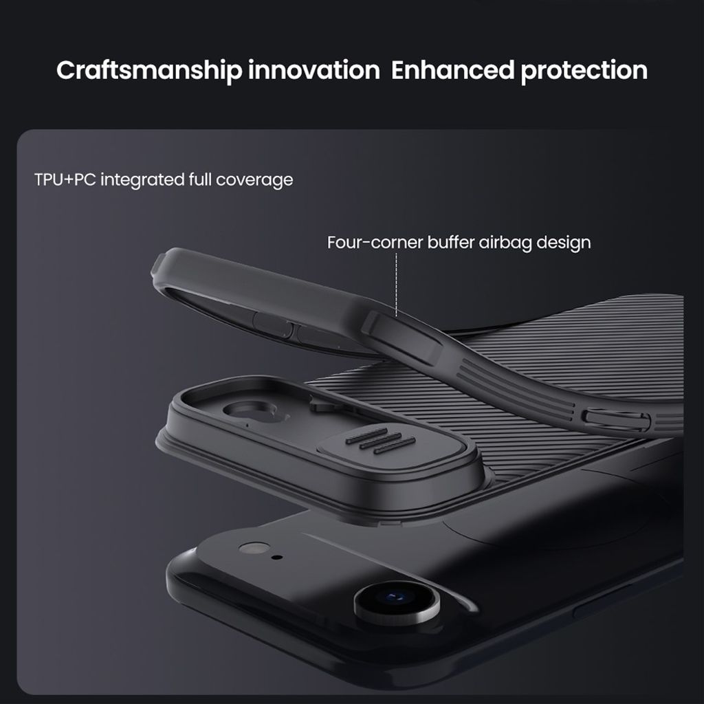 NILLKIN iPhone Air Cover - Sort