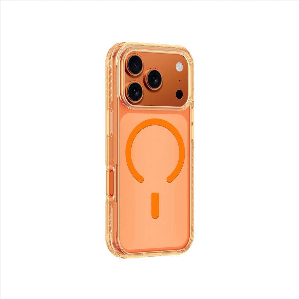 AmazingThing Titan Pro MagSafe -kuori till iPhone 17 Pro Max - Oranssi
